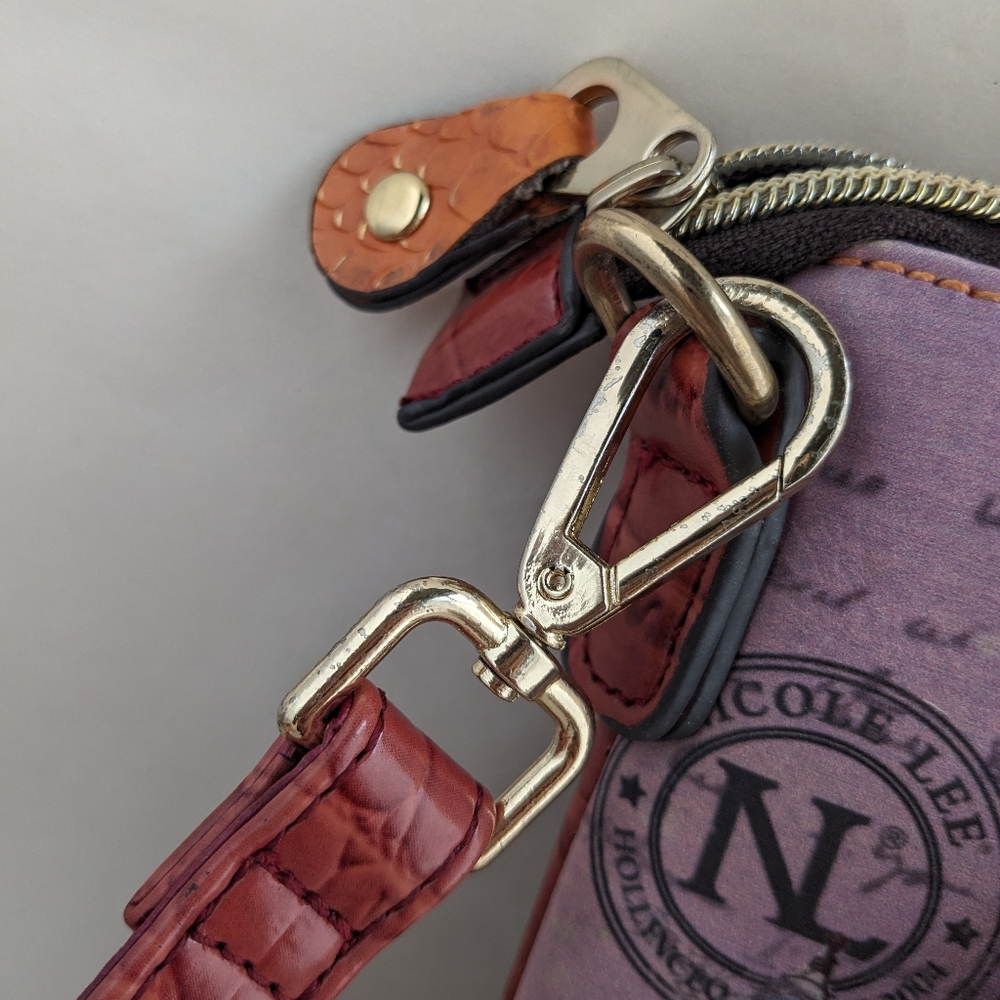 Nicole Lee Clock Tower Suzy Collection Crossbody Purse Bag Y2K - Picture 5 of 12
